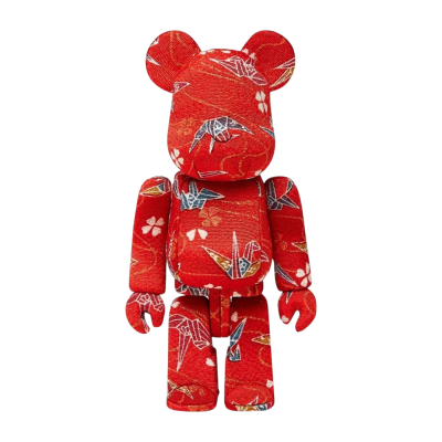 Bearbrick Kimekomi Orizuru 200% купить в интернет-магазине Kicksmania