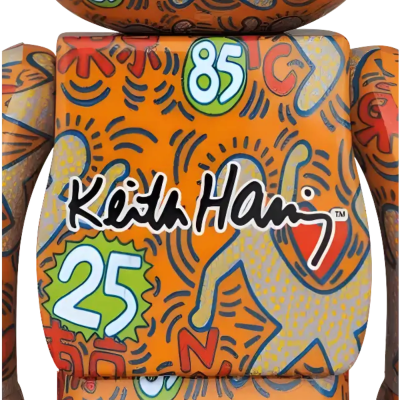 BearBrick Keith Haring Special 400% + 100% купить в интернет-магазине Kicksmania — фото 3