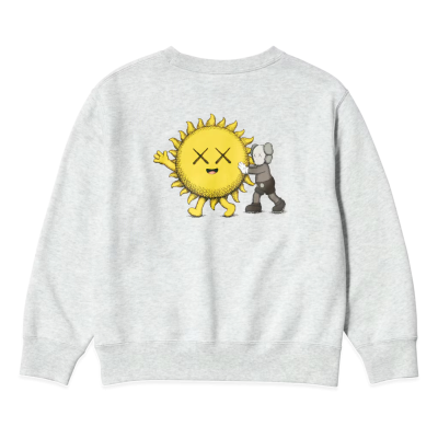 Свитшот Kaws x Uniqlo Universe UT Kids Graphic Sun купить в интернет-магазине Kicksmania — фото 2