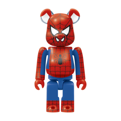 Брелок BearBrick Spider-Man Into the Spider-Verse 100% #5 купить в интернет-магазине Kicksmania