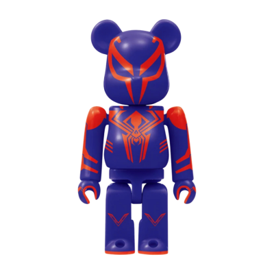 Брелок BearBrick Spider-Man Across the Spider-Verse 100% #6 купить в интернет-магазине Kicksmania