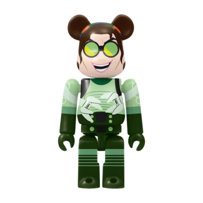 Брелок BearBrick Spider-Man Into the Spider-Verse 100% #21 купить в интернет-магазине Kicksmania