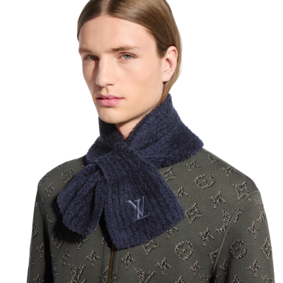 Шарф Louis Vuitton Mini Comfy Blue Marine купить в интернет-магазине Kicksmania — фото 3