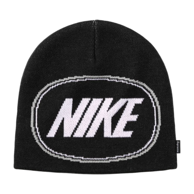 Шапка Supreme x Nike Oval Beanie Black купить в интернет-магазине Kicksmania