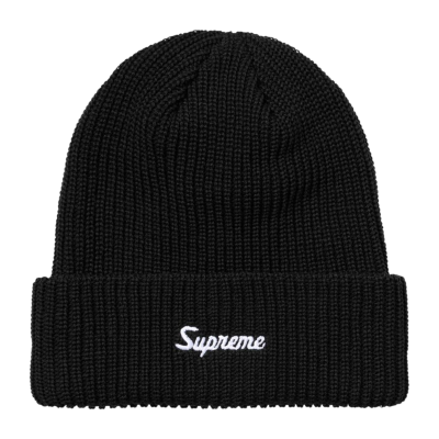 Шапка Supreme Loose Gauge Beanie Black купить в интернет-магазине Kicksmania