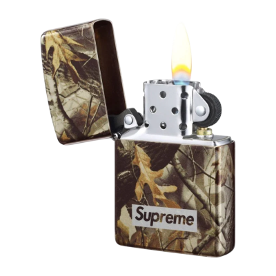 Зажигалка Supreme x Zippo Camo Logo купить в интернет-магазине Kicksmania — фото 3
