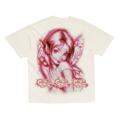 Футболка Cactus Jack Airbrush Angel White купить в интернет-магазине Kicksmania — фото 2