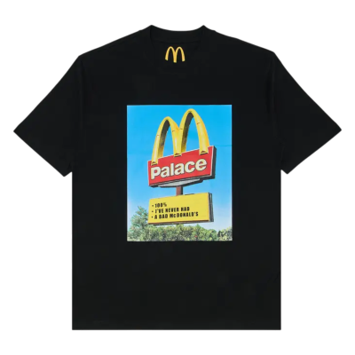 Футболка Palace x McDonald's Sign Black купить в интернет-магазине Kicksmania