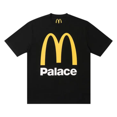 Футболка Palace x McDonald's Logo Black купить в интернет-магазине Kicksmania