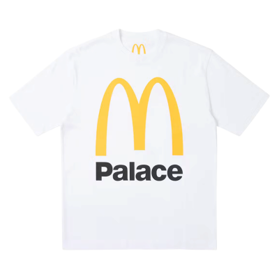 Футболка Palace x McDonald's Logo White купить в интернет-магазине Kicksmania