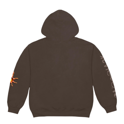 Толстовка Travis Scott Cactus Jack Reverse Dog Zip Up Brown купить в интернет-магазине Kicksmania — фото 2