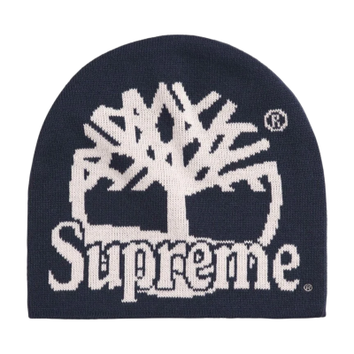 Шапка Supreme x Timberland Navy купить в интернет-магазине Kicksmania