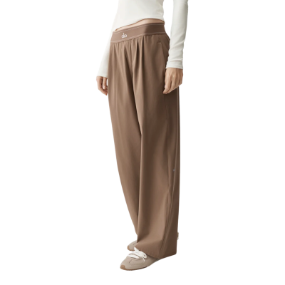 Брюки Alo Yoga Suit Up Regular Java Brown купить в интернет-магазине Kicksmania
