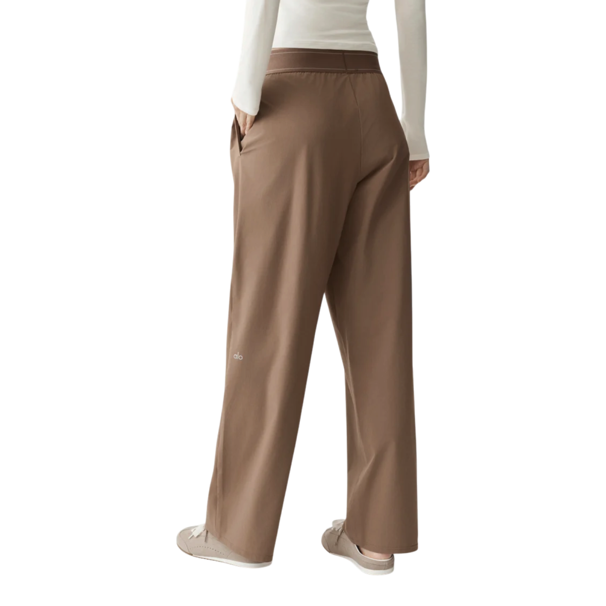 Брюки Alo Yoga Suit Up Regular Java Brown купить в интернет-магазине Kicksmania — фото 2