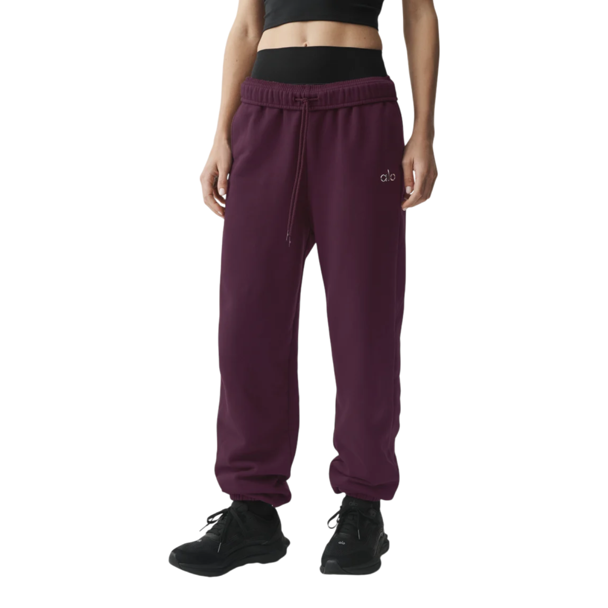 Брюки Alo Yoga Accolade Rich Bordeaux купить в интернет-магазине Kicksmania