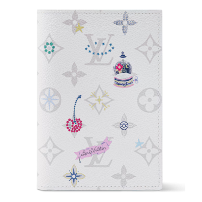 Обложка Для Паспорта Louis Vuitton Monogram Christmas White купить в интернет-магазине Kicksmania