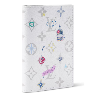 Обложка Для Паспорта Louis Vuitton Monogram Christmas White купить в интернет-магазине Kicksmania — фото 3