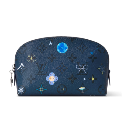 Косметичка Louis Vuitton Small Pouch Night Blue Christmas купить в интернет-магазине Kicksmania
