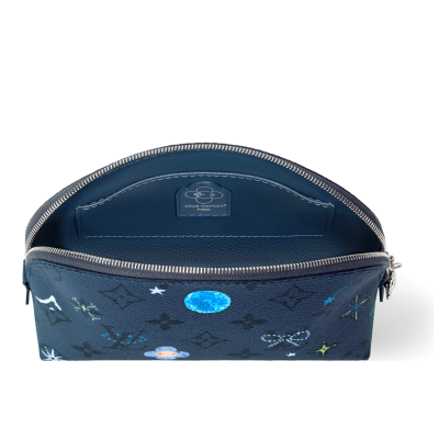 Косметичка Louis Vuitton Small Pouch Night Blue Christmas купить в интернет-магазине Kicksmania — фото 4