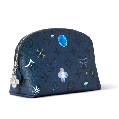 Косметичка Louis Vuitton Small Pouch Night Blue Christmas купить в интернет-магазине Kicksmania — фото 3