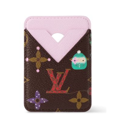 Держатель Для Карт Louis Vuitton Magsafe Monogram Brown Christmas купить в интернет-магазине Kicksmania