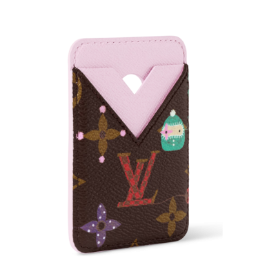 Держатель Для Карт Louis Vuitton Magsafe Monogram Brown Christmas купить в интернет-магазине Kicksmania — фото 3