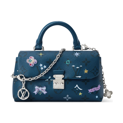 Сумка Louis Vuitton Nano Madeleine Night Blue Christmas купить в интернет-магазине Kicksmania