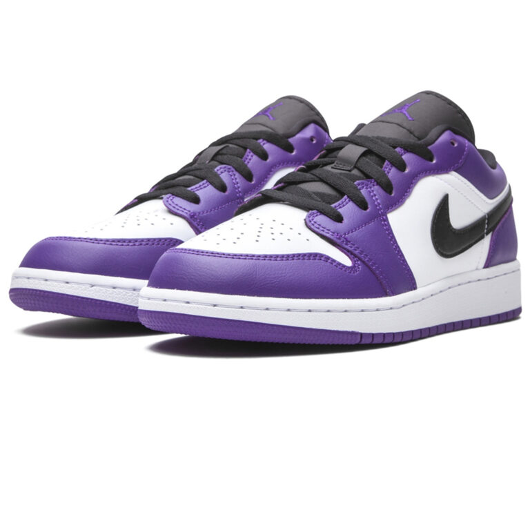 Air Jordan 1 Low Court Purple - купить оригинальные лимитированные кроссовки | Kicksmania.ru | Магазин Киксмания