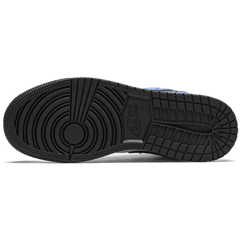 Air Jordan 1 Mid Signal Blue - купить оригинальные лимитированные кроссовки | Kicksmania.ru | Магазин Киксмания