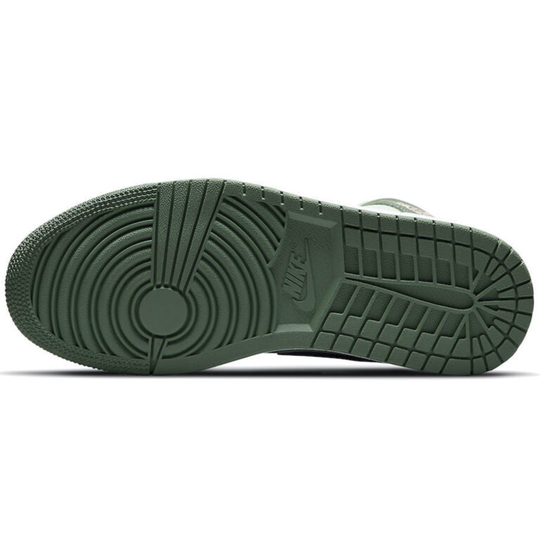 Air Jordan 1 Mid Dutch Green - купить оригинальные лимитированные кроссовки | Kicksmania.ru | Магазин Киксмания