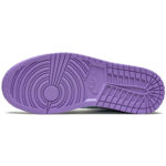 Air Jordan 1 Mid Purple Aqua - купить оригинальные лимитированные кроссовки | Kicksmania.ru | Магазин Киксмания