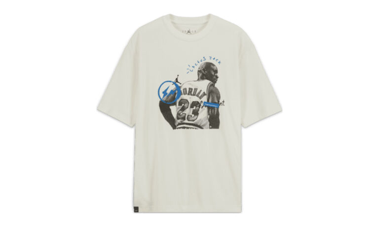 Футболка Travis Scott x Fragment x Jordan T-Shirt - купить оригинальные лимитированные коллекции | Kicksmania.ru | Магазин Киксмания