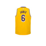 Jordan LA Lakers Basketball Jersey 6 James Kids | KicksMania.ru