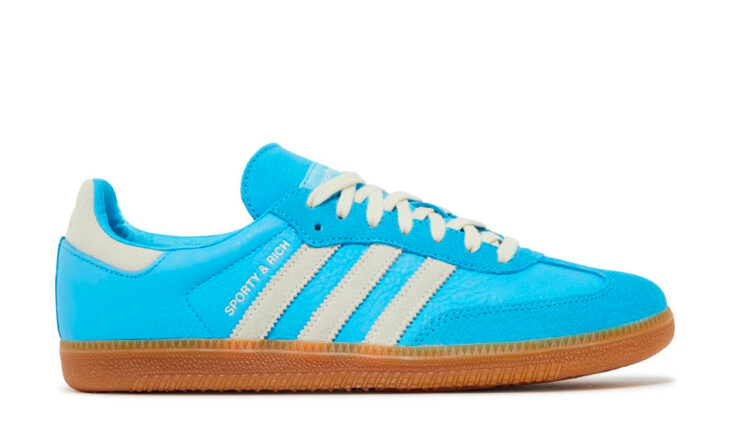 IE6975 | Adidas Samba OG Sporty & Rich Blue Rush | Kicksmania