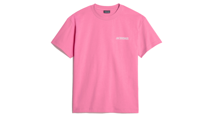 3700943882943 | Jacquemus Le T-shirt Logo Pink | Киксмания