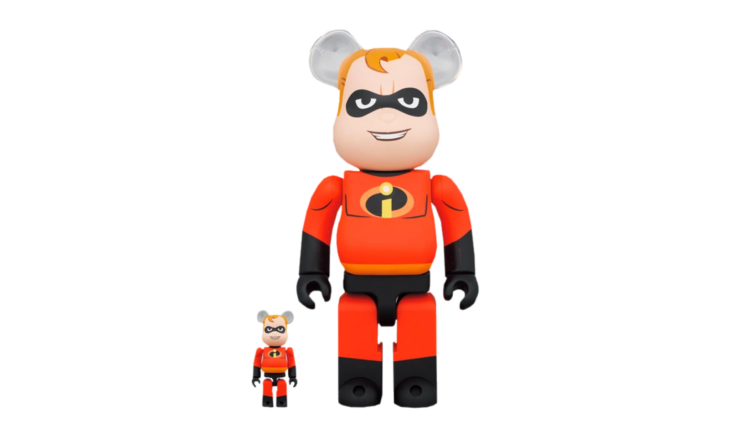 BearBrick Mr. Incredibles 400%+100% | Киксмания
