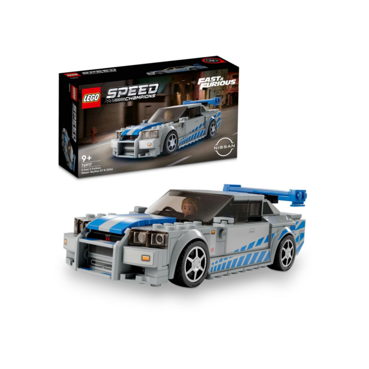 76917 | LEGO Speed Champions Nissan Skyline GT-R (R34) 2 Fast 2 Furious | Киксмания