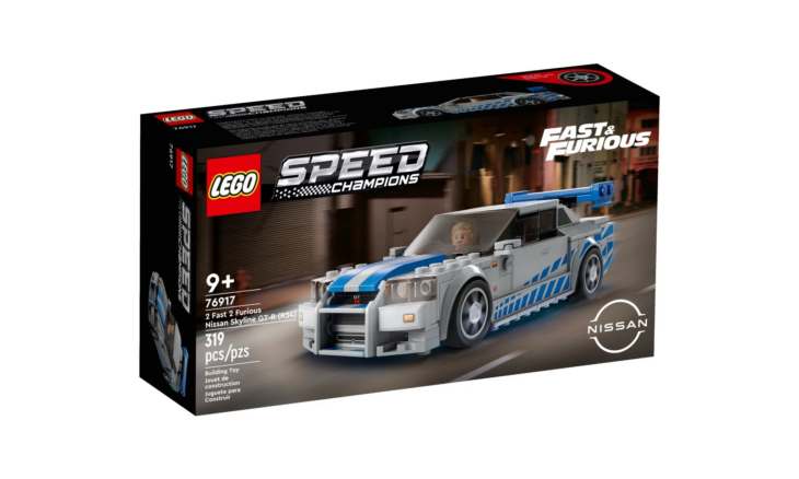 76917 | LEGO Speed Champions Nissan Skyline GT-R (R34) 2 Fast 2 Furious | Киксмания