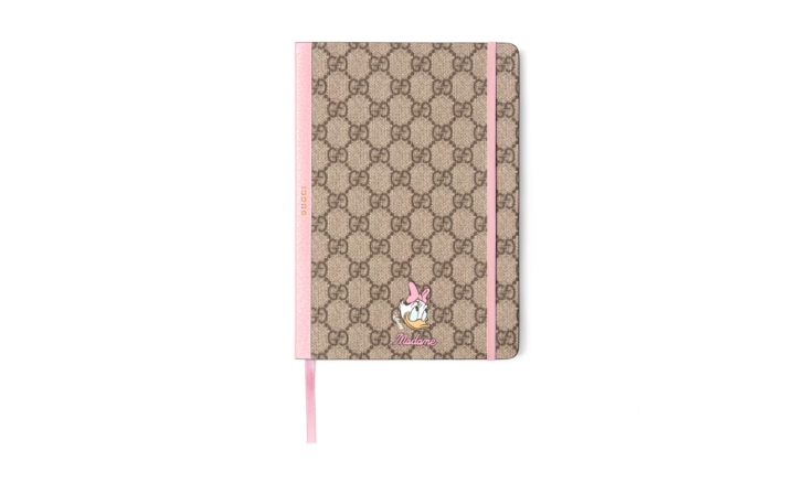 661731 2Z3B0 9777 | Блокнот Disney x Gucci Daisy Duck Notebook | Киксмания