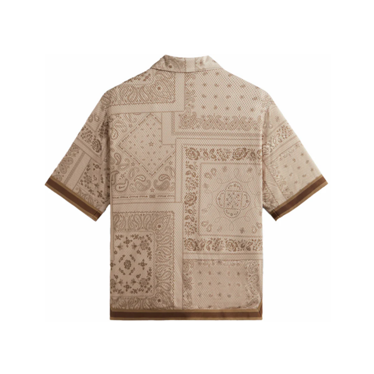 KHM031910-210 | Рубашка Kith Bandana Mesh Woodpoint Shirt | Киксмания